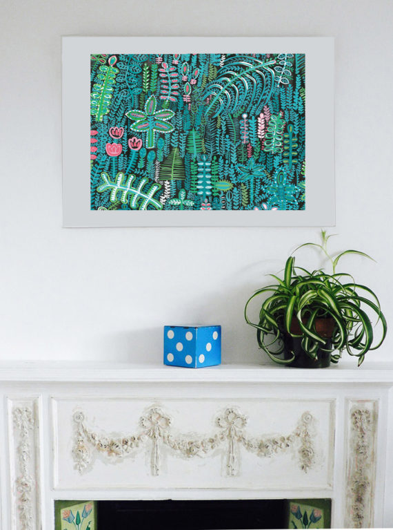 LAGOON SIGNED GICLEE PRINT