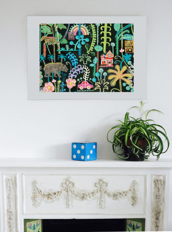 MR BEAR SIGNED GICLEE PRINT