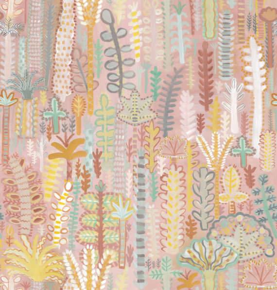 MIAMI EXTRA WIDE WALLPAPER (10M) A4 SAMPLE