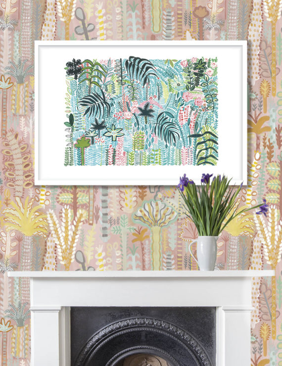 PALM SIGNED GICLEE PRINT