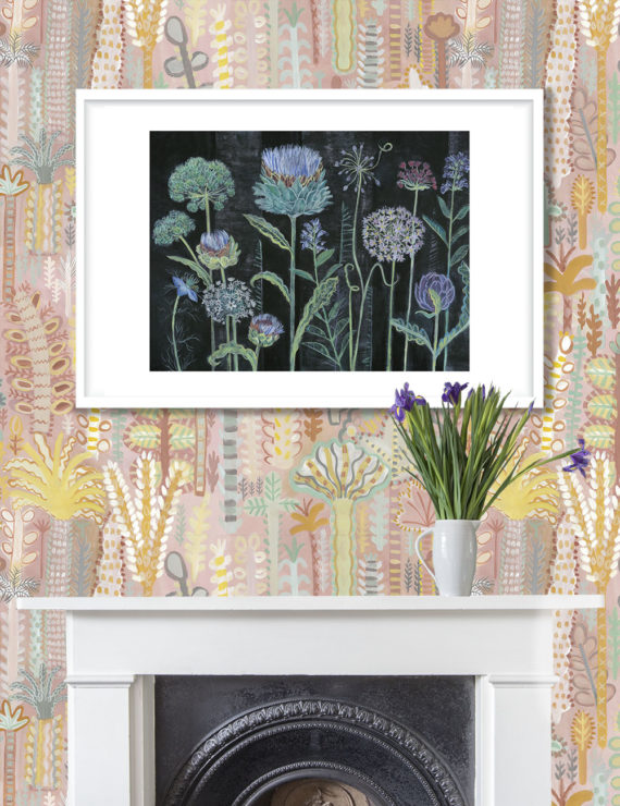ALLIUM SIGNED GICLEE PRINT