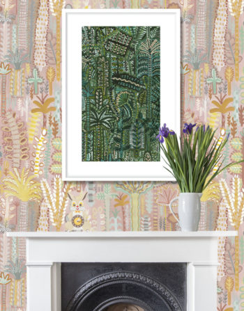 SANTA FE SIGNED GICLEE PRINT