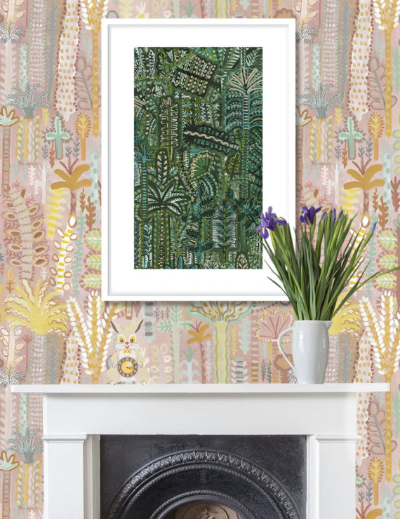 SANTA FE SIGNED GICLEE PRINT