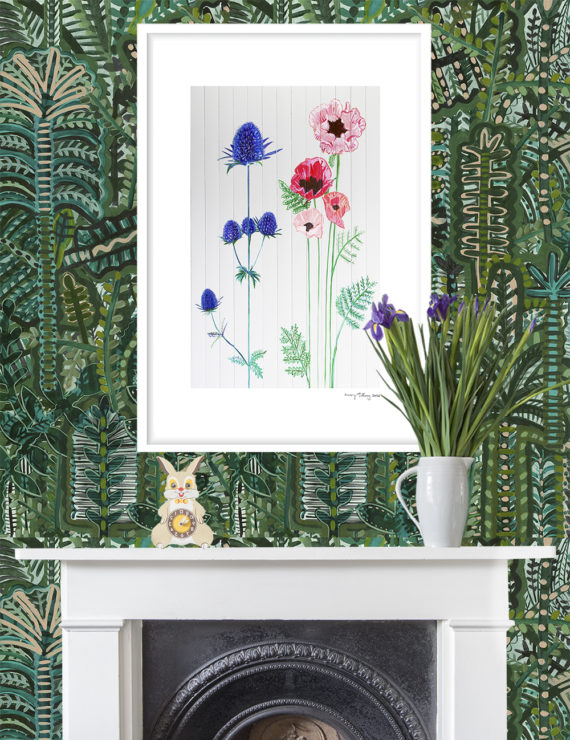 FLORALS I SIGNED GICLEE PRINT