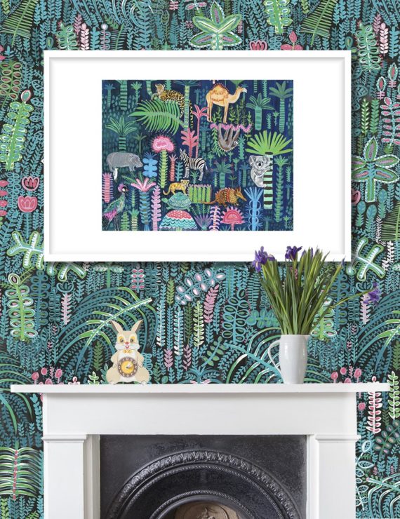 JOLLY ANIMAUX SIGNED GICLEE PRINT