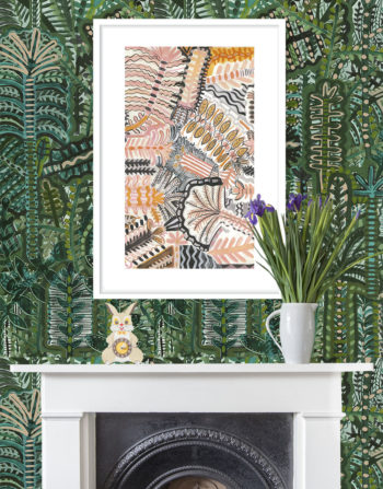 PALM PEACH SIGNED GICLEE PRINT