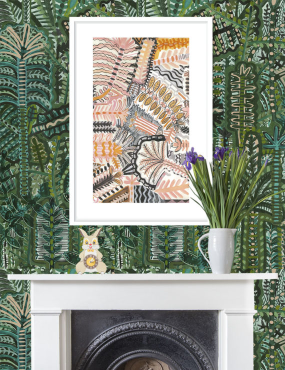 PALM PEACH SIGNED GICLEE PRINT