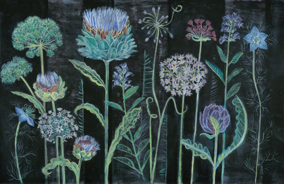 ALLIUM MURAL WALLPAPER - Image 2