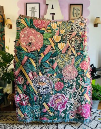 FLORABELLE COTTON BLANKET THROW (180X135CM)