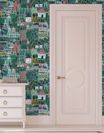 LITTLE HOUSES WALLPAPER (10M)