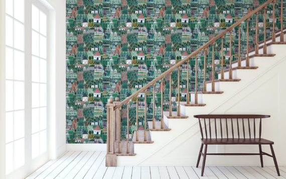 LITTLE HOUSES WALLPAPER (10M) - Image 2