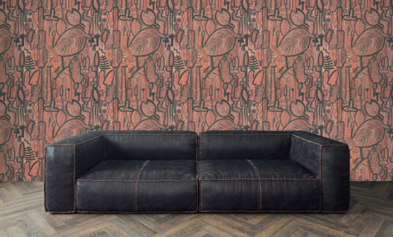 SIENNA EXTRA WIDE WALLPAPER (10M) A4 SAMPLE - Image 3