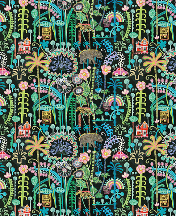 MR BEAR EXTRA WIDE WALLPAPER (20M)A4 SAMPLE