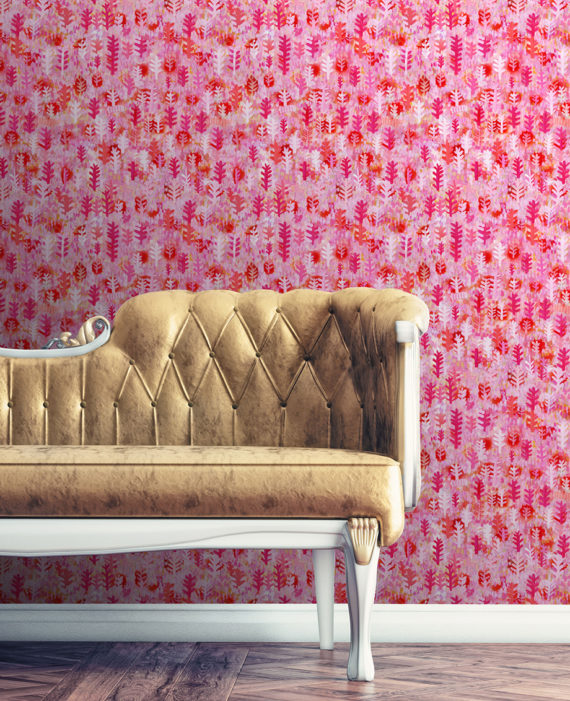 PINK PLUME WALLPAPER (10M) - Image 2
