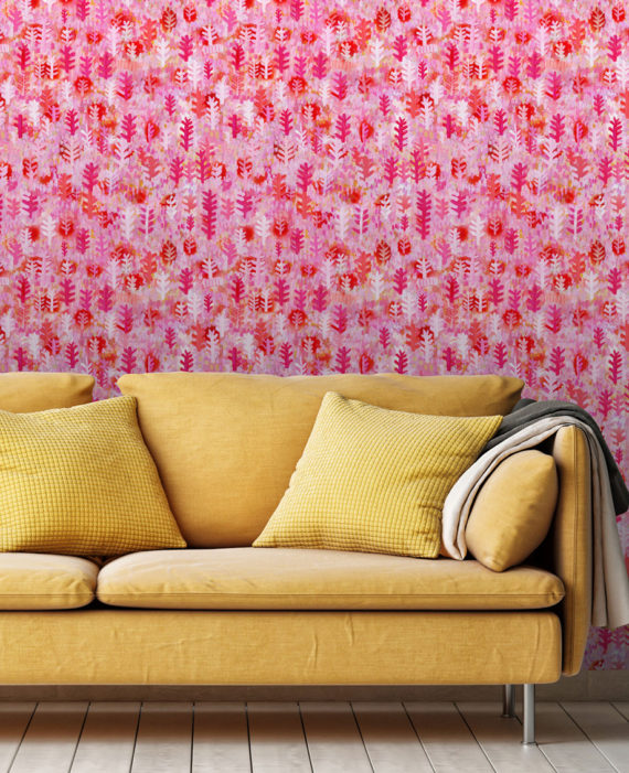 PINK PLUME WALLPAPER (10M) - Image 3