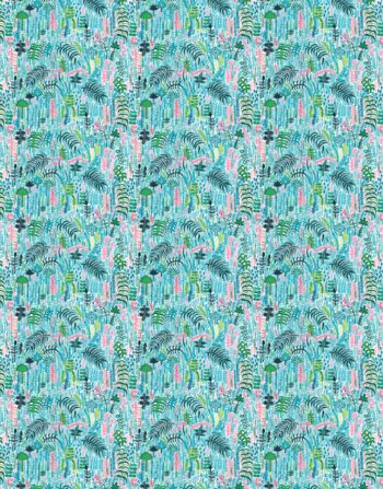 PALM EXTRA WIDE WALLPAPER (10M) A4 SAMPLE