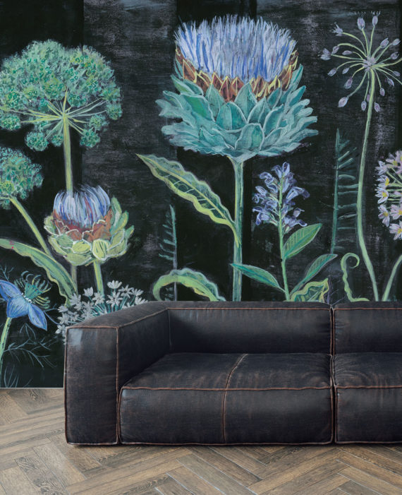 ALLIUM MURAL WALLPAPER