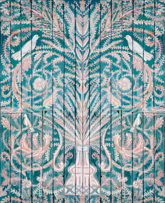 SECRET GARDEN/NO LOCKS WALLPAPER (10M) A4 SAMPLE