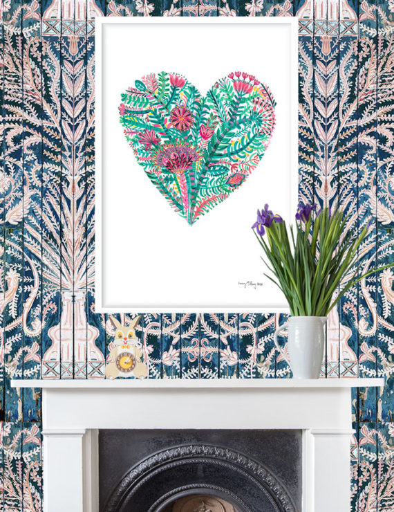 ALL OF MY HEART SIGNED GICLEE PRINT