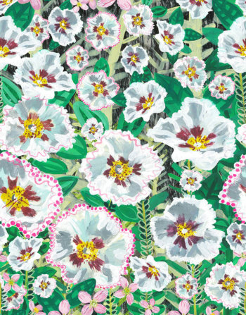 GREENLEAVES WALLPAPER (20M) A4 SAMPLE