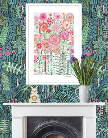 PINKS SIGNED GICLEE PRINT