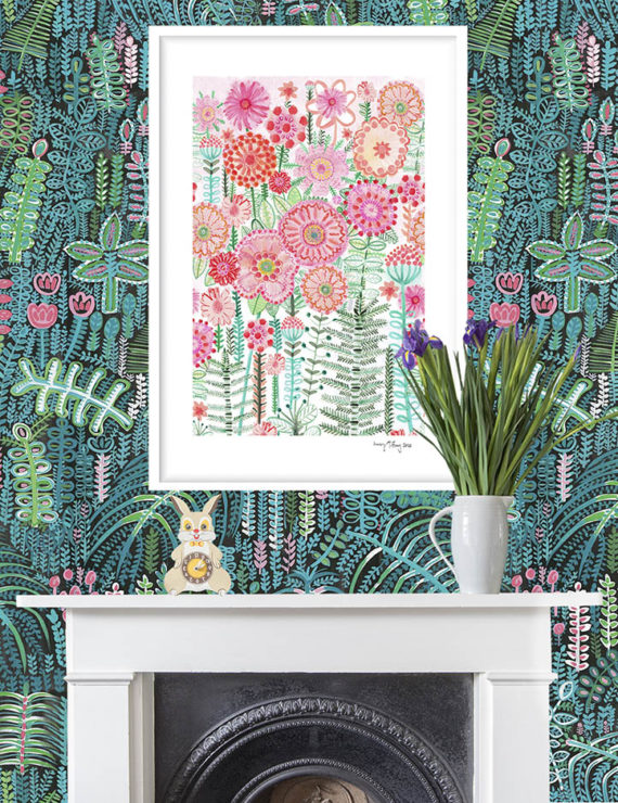 PINKS SIGNED GICLEE PRINT