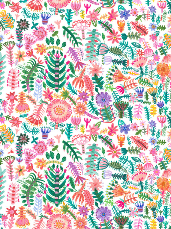 PARADISO DAWN WALLPAPER A4 SAMPLE