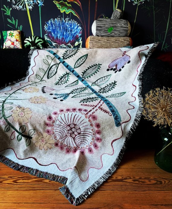 Vivienne Blanket Throw (180 x 135cm) - Image 2