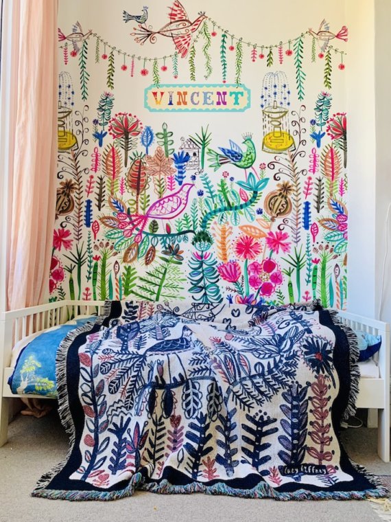 BIRDY BLANKET/THROW (180X135CM) - Image 2