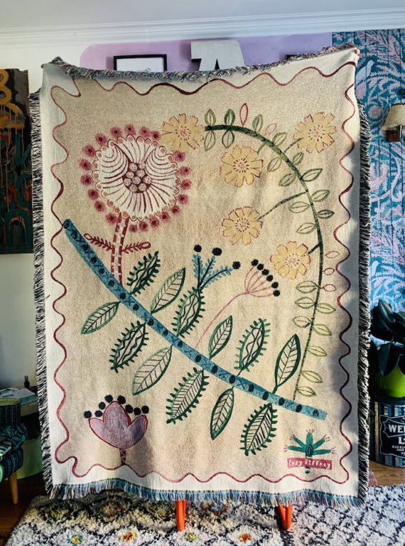 Vivienne Blanket Throw (180 x 135cm)