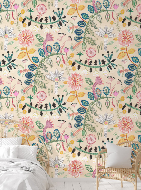 Vivienne Grande Wallpaper A4 Sample