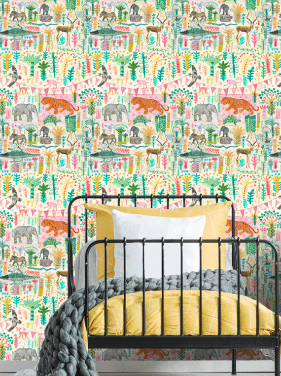Tiger Tiger Wallpaper (10m)