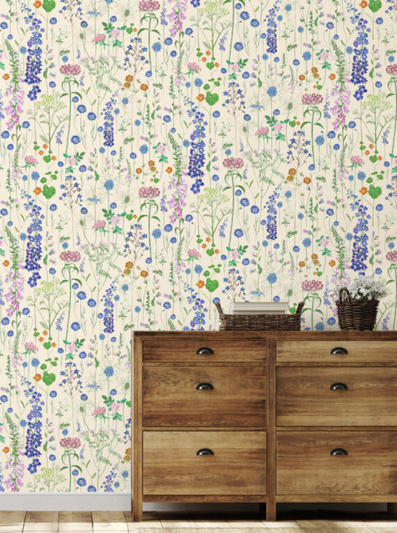 Cornflower Wallpaper (10m) - Image 2
