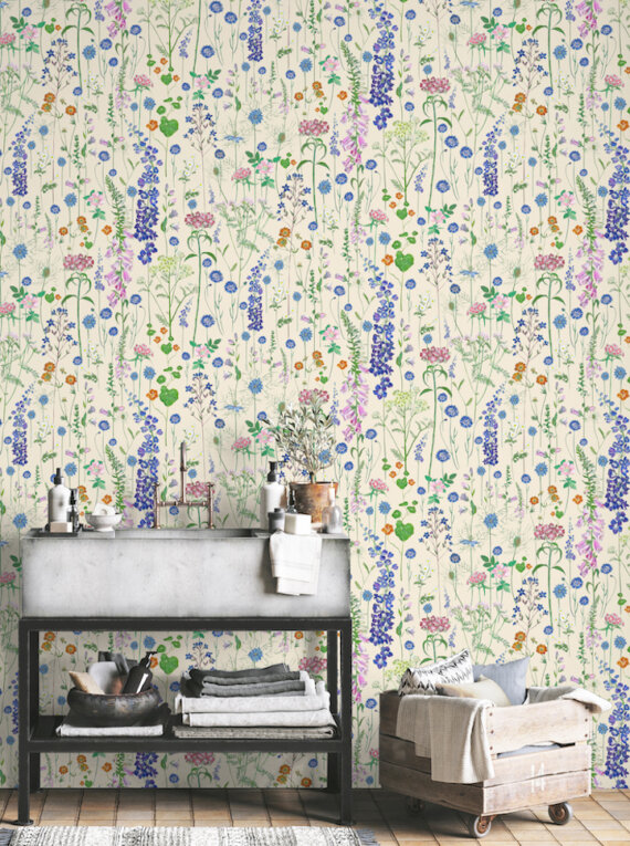 Cornflower Wallpaper (10m)