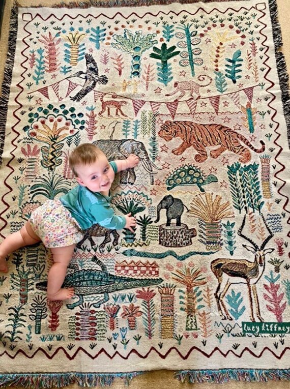 Tiger Tiger Blanket/Throw (180cm x 135cm) - Image 2