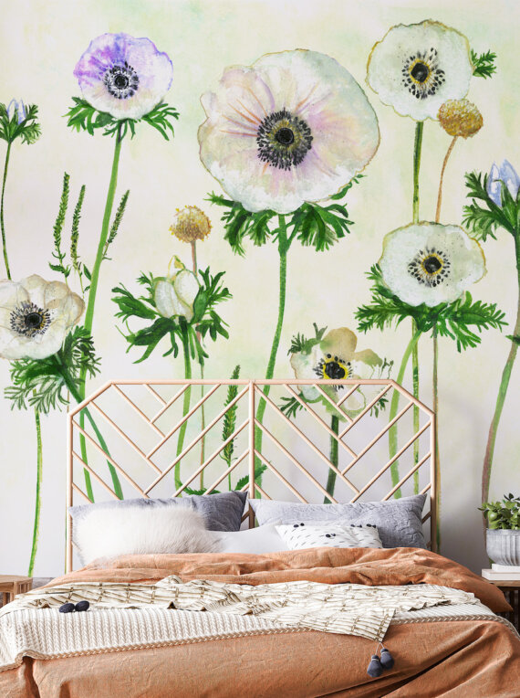 Anemone Mural Wallpaper - Image 5