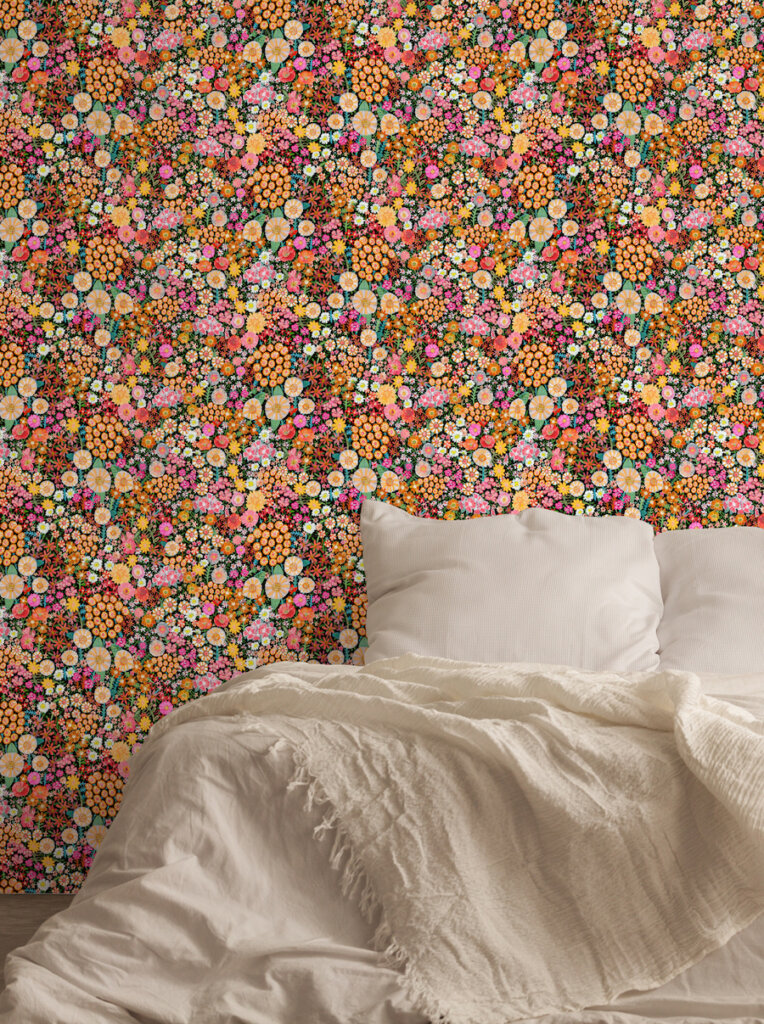 Campion Wallpaper (10m) – Lucy Tiffney