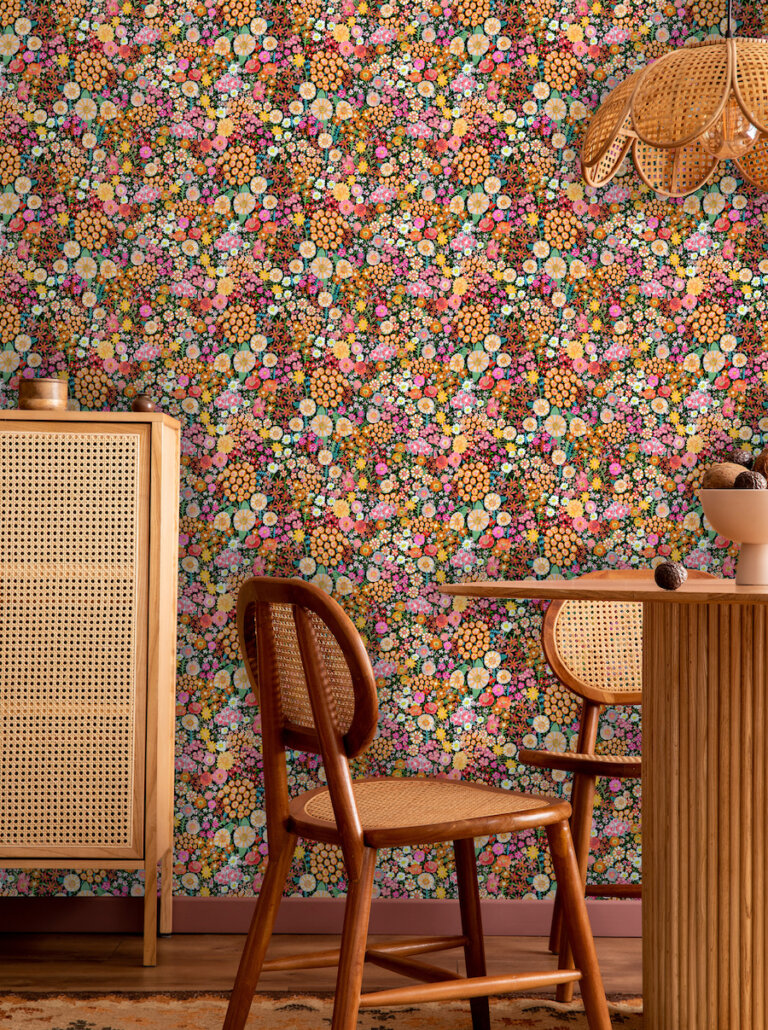 Campion Wallpaper (10m) – Lucy Tiffney