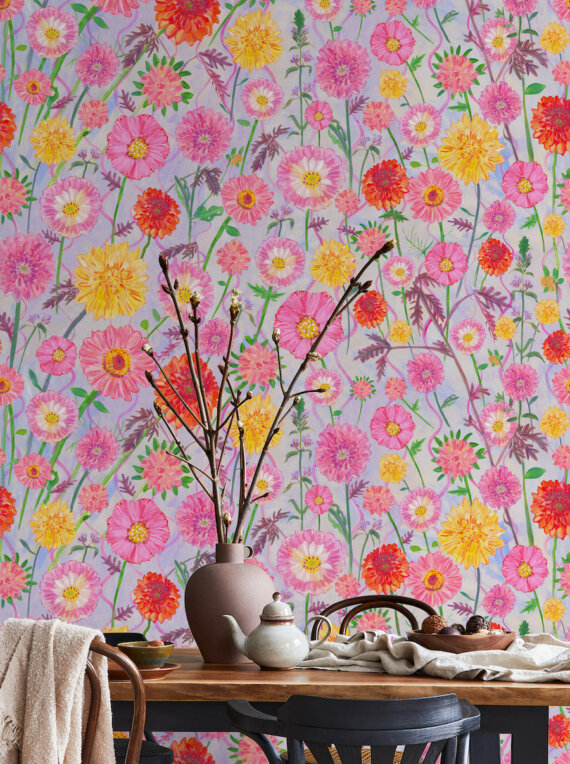 Zinnia Grande Wallpaper (20m) - Image 4
