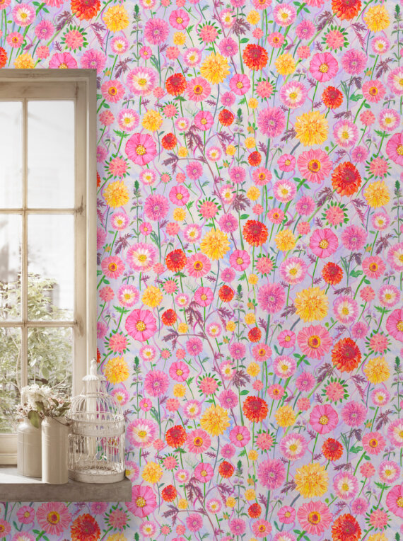 Zinnia Grande Wallpaper (20m) - Image 6