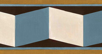 Illusions of Grandeur Wallpaper Border (Tobago Cays)