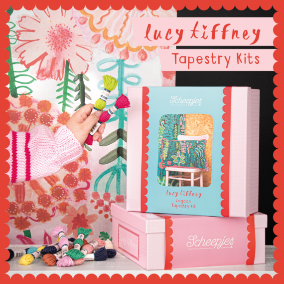 Pinks Tapestry Kit (40 x 60cm) - Image 2