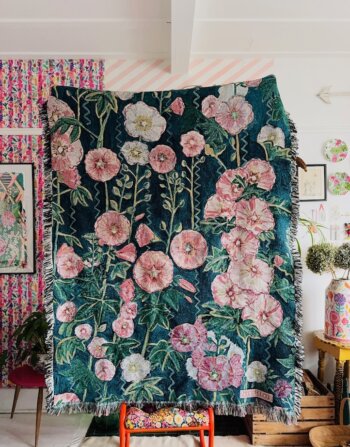Hollyhock Blanket (180x135cm)