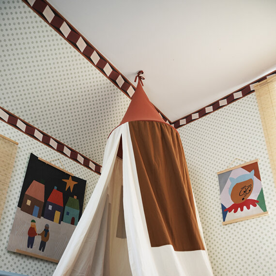 Illusions of Grandeur Wallpaper Border (Cocoa) - Image 5