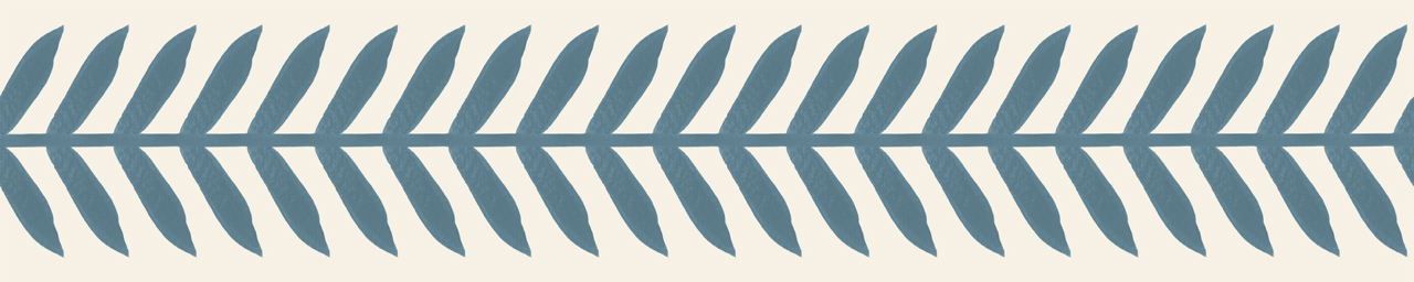 Stem Wallpaper Border (Wedgewood) 10m