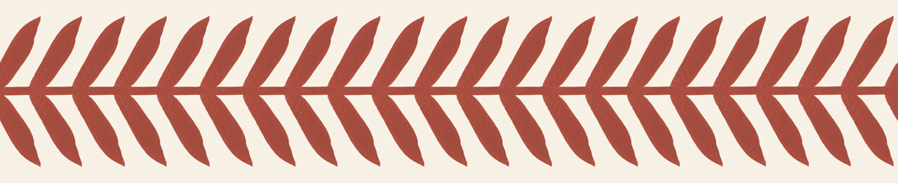 Stem Wallpaper Border (Sienna)10m