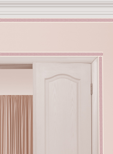 Stem Wallpaper Border (Pink) 10M - Image 2