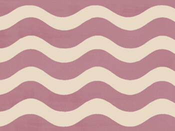 Wave Wallpaper Border (Candy) 10m