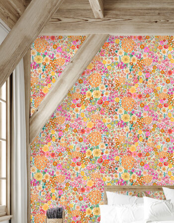 Campion Cream Wallpaper (10m)