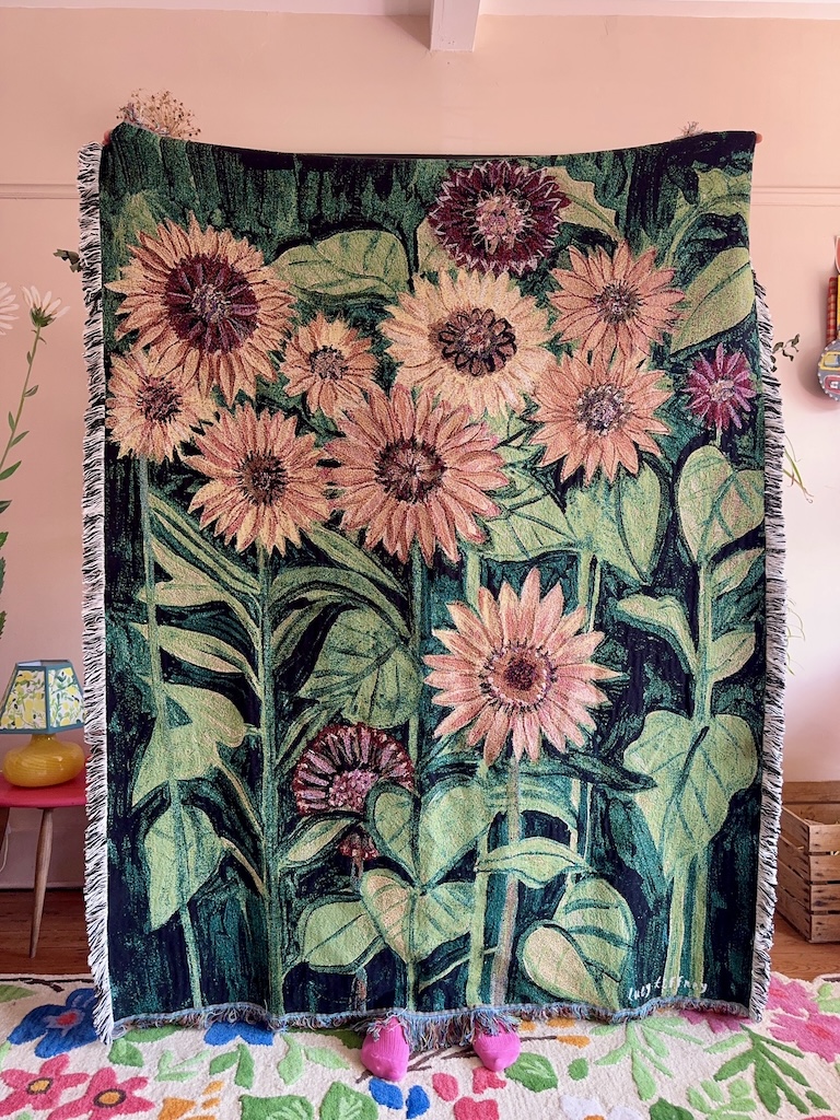 Sunflowers Blanket (135x180cm)